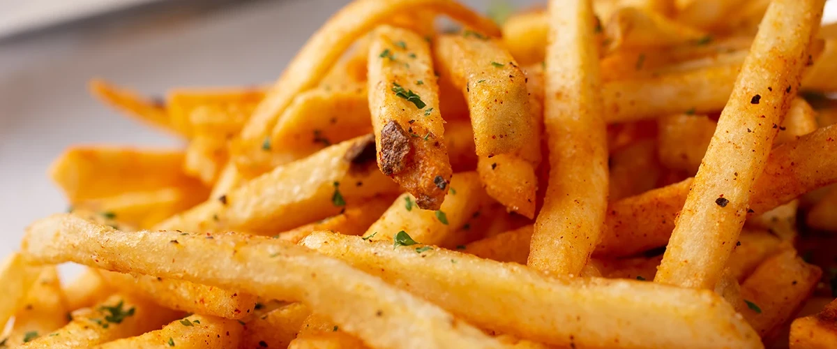 Bild einer Portion Pommes Frites